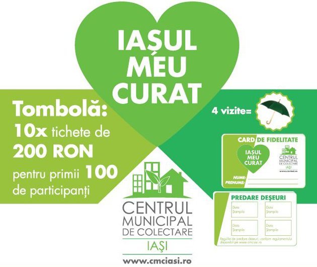  Cardul de fidelitate CMCI, o nouă inițiativă a Centrului Municipal de Colectare Iași (CMCI)