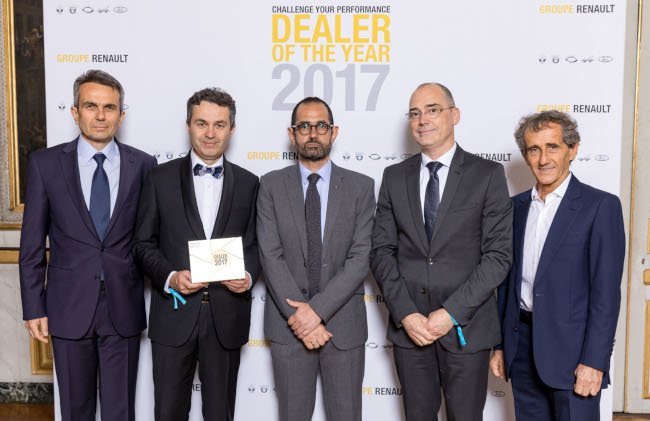  CASA AUTO a fost distinsă de Dacia cu premiul  Partenerul Anului în 2017