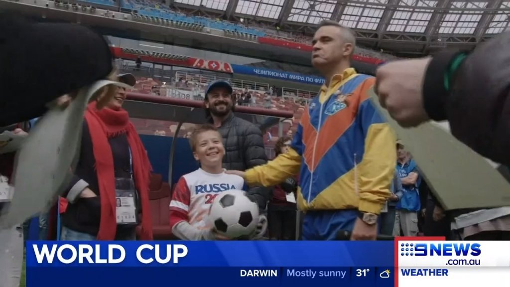 Cupa Mondială de fotbal a început cu meciul Rusia-Arabia Saudită; La ceremonia de deschidere a cântat Robbie Williams
