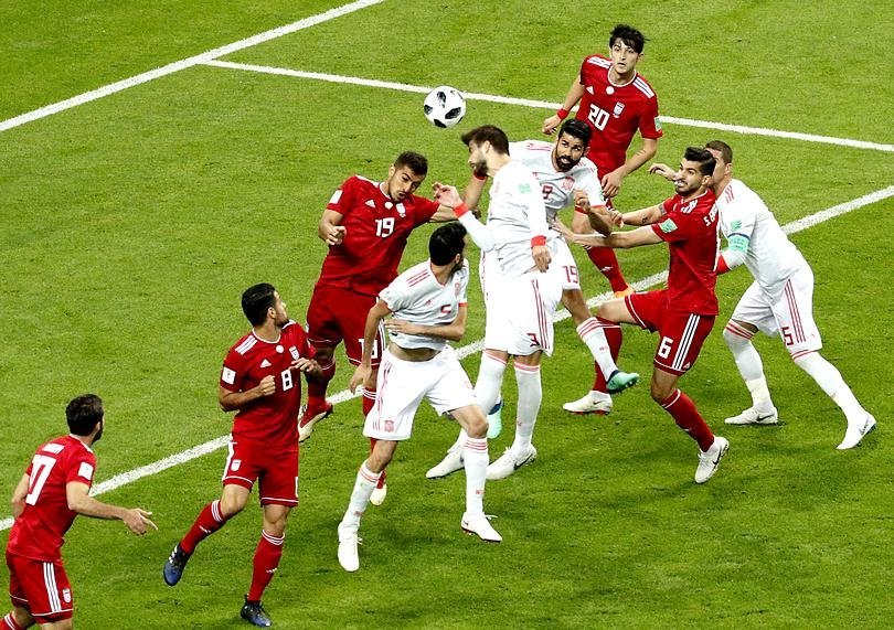  Spania a învins greu Iranul. Fotbaliştii din Asia au avut un gol anulat