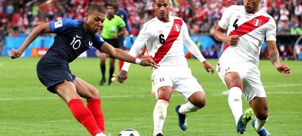  Franţa a bătut cu greu Peru şi s-a calificat în optimile de finală ale Cupei Mondiale