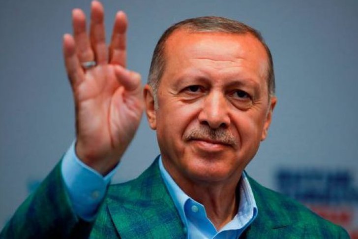  Preşedintele Turciei, Recep Tayyip Erdogan, pe primul loc în scrutinul prezidenţial