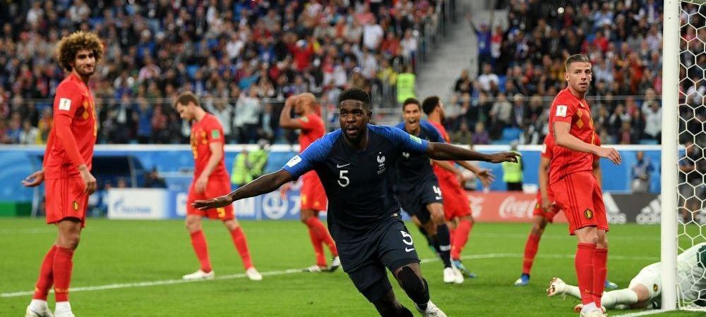  Franţa a învins la limită Belgia şi este pentru a treia oară în finala Cupei Mondiale