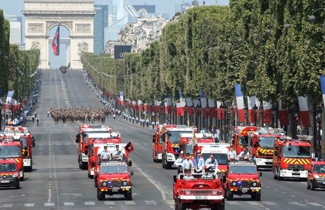  VIDEO: Paradă la Paris de Ziua Națională a Franței. Japonia și Singapore, invitate de onoare