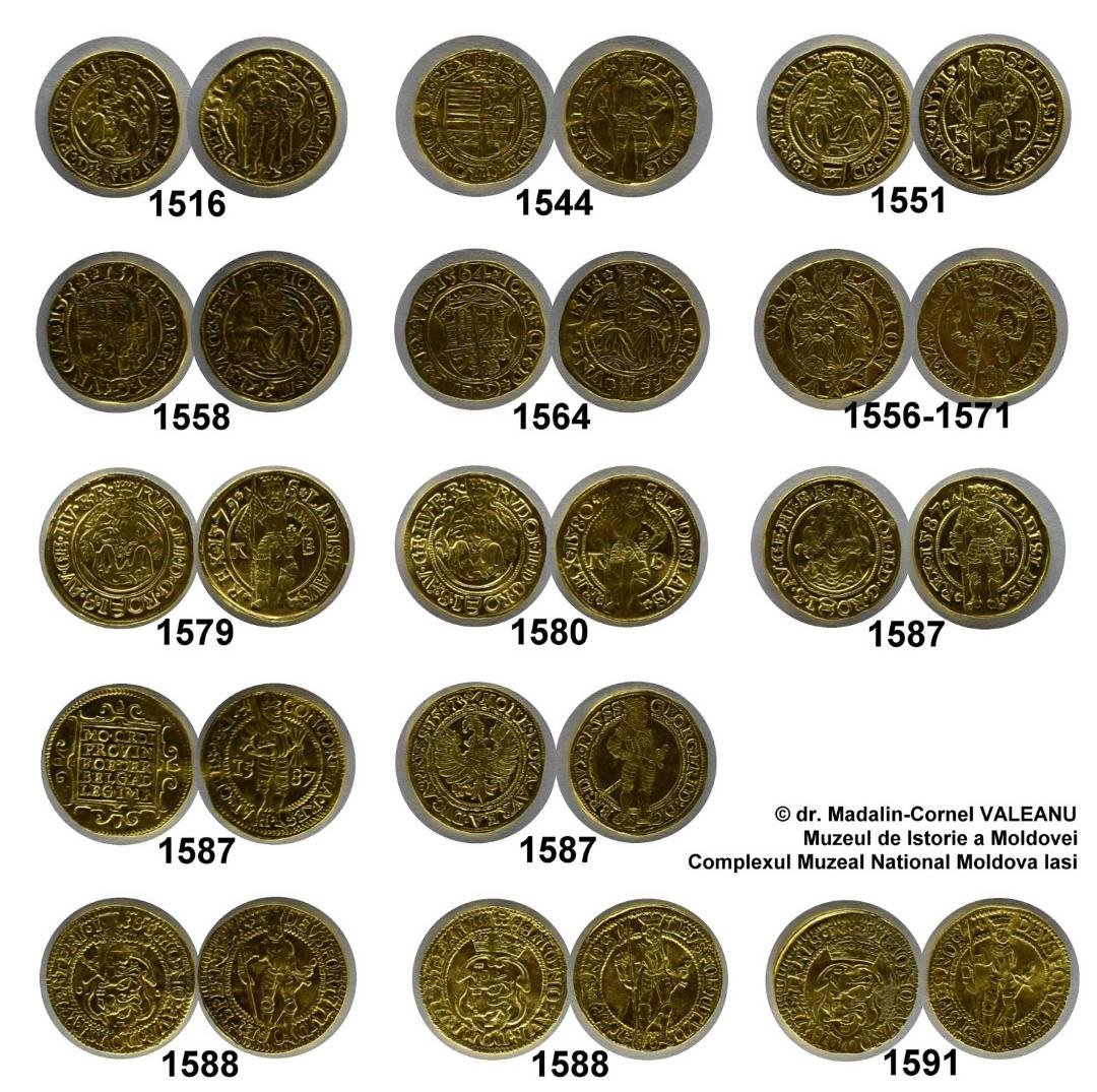  Monedele de aur găsite la Mănăstirea Frumoasa, expuse la Muzeul Municipal?