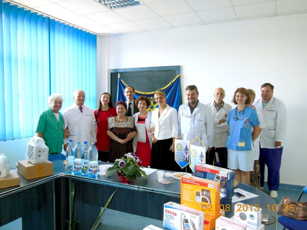  Donaţie importantă a Clubului Rotary 2000 la Spitalul de Copiii
