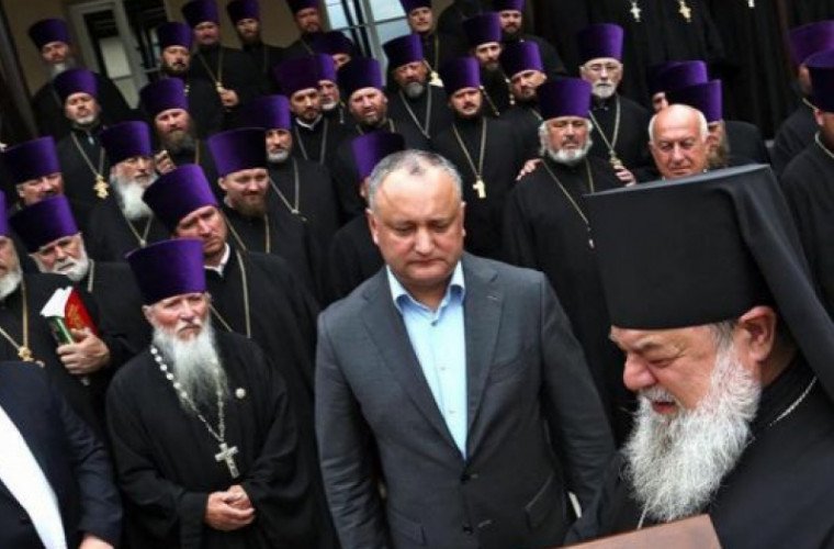  Schismă în ortodoxie. Dodon jură credinţă Patriarhiei de la Moscova