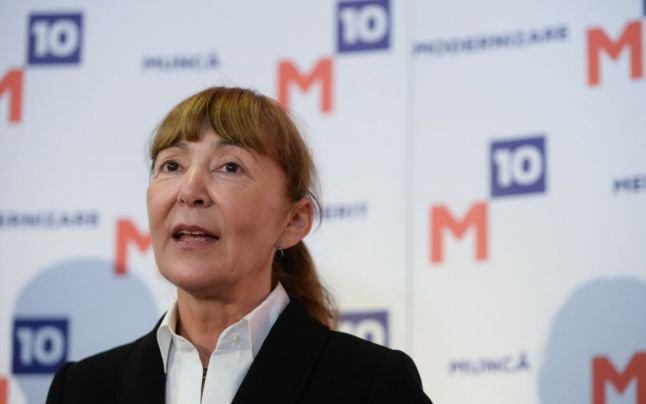  Monica Macovei a demisionat din Partidul M10, formațiune pe care ea a înființat-o