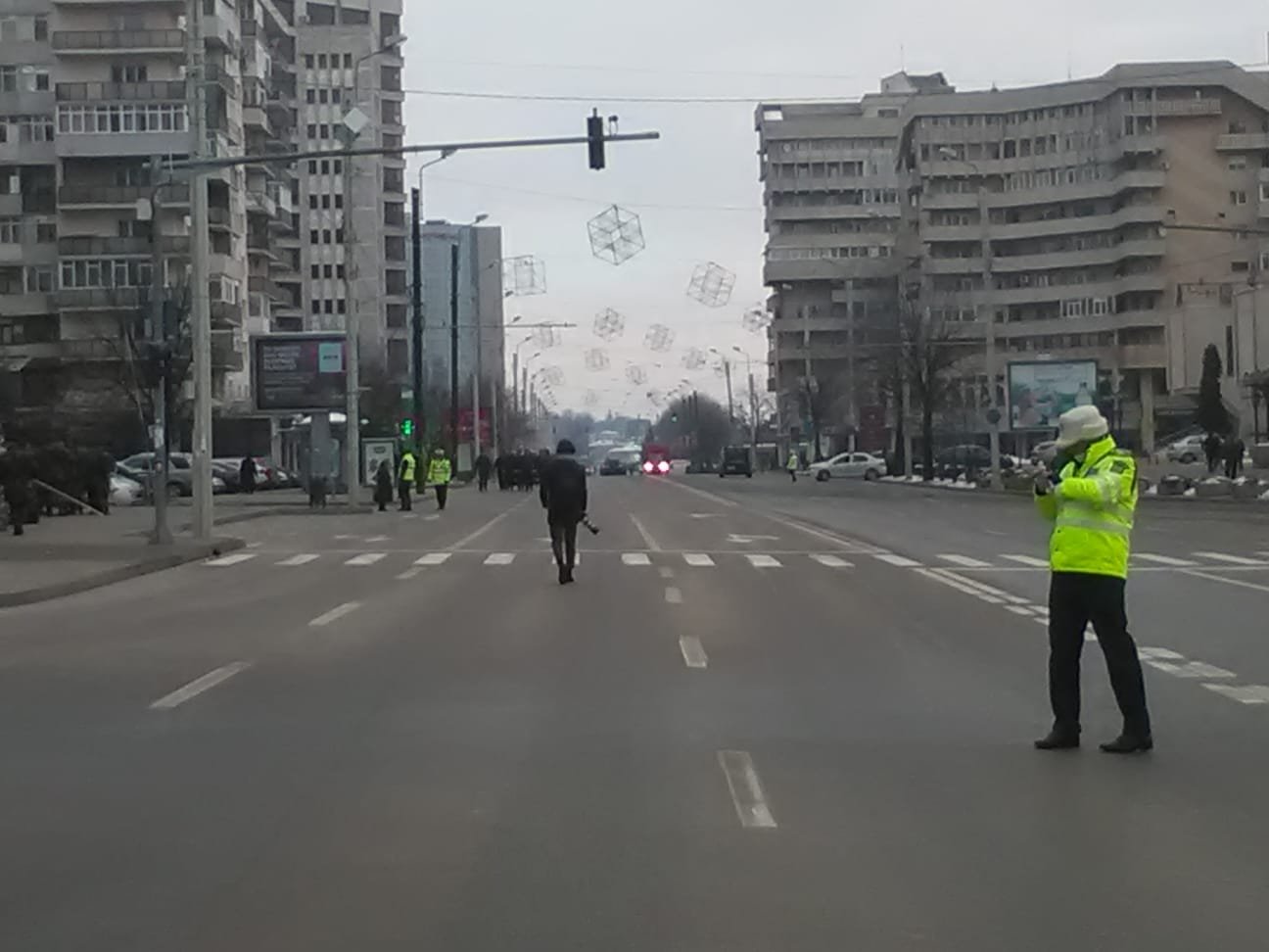  VIDEO-FOTO: Atenţie şoferi! Strada Anastasie Panu este închisă temporar circulaţiei
