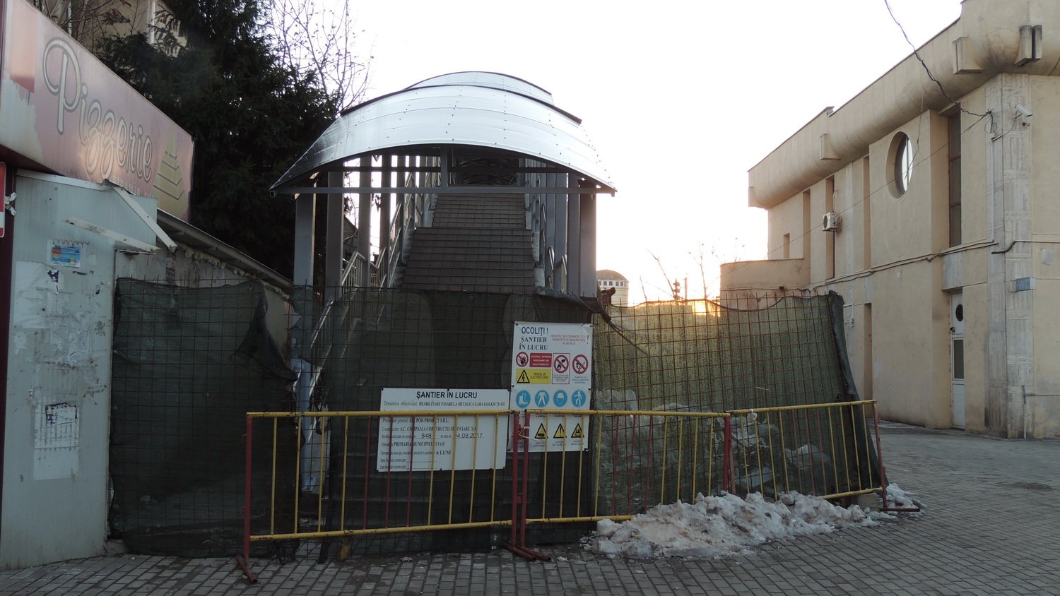  FOTO: Se redeschide pasarela de la Gară? Vedeți care este stadiul lucrărilor