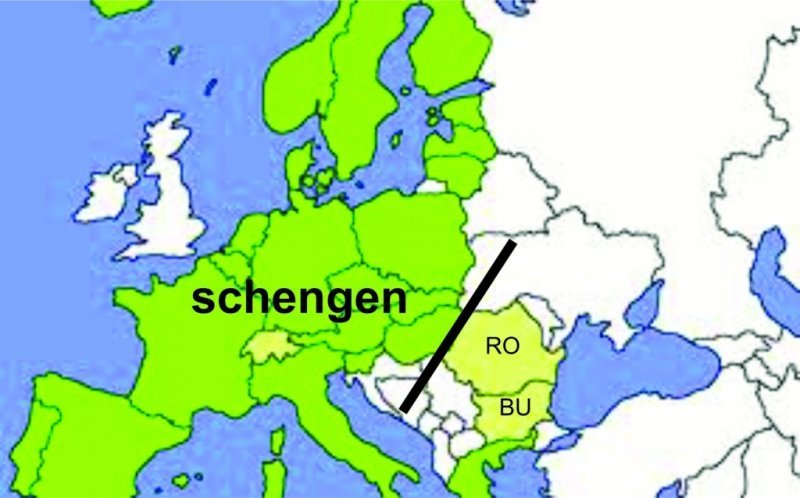  Parlamentul European a adoptat raportul privind admiterea României în Schengen