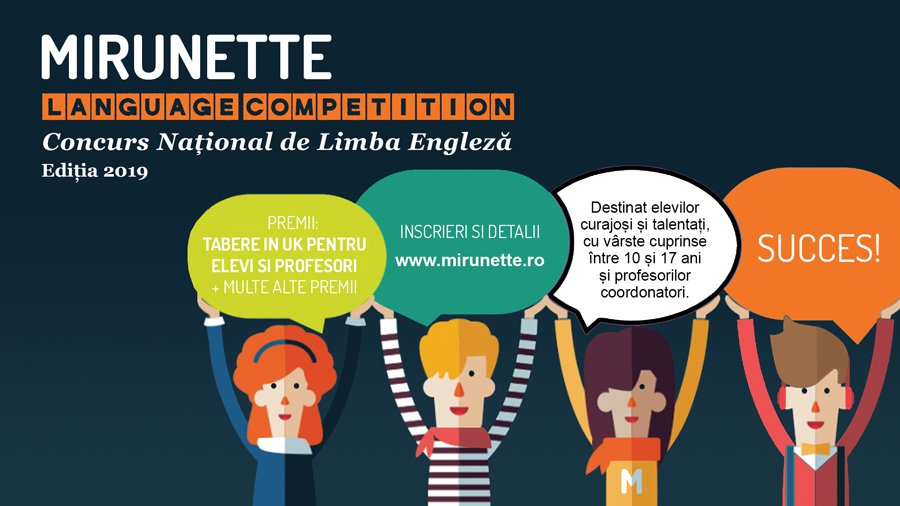  Castiga o tabara in Oxford UK! Participa GRATUIT la Mirunette Language Competition!