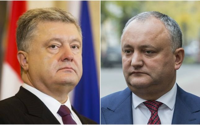  Preşedintele Ucrainei vine în vizită la Chişinău, dar nu va fi primit de Igor Dodon