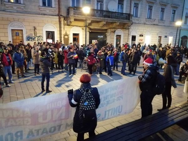  PROTESTE în mai multe oraşe din ţară, inclusiv în Iași, pentru abrogarea OUG  7