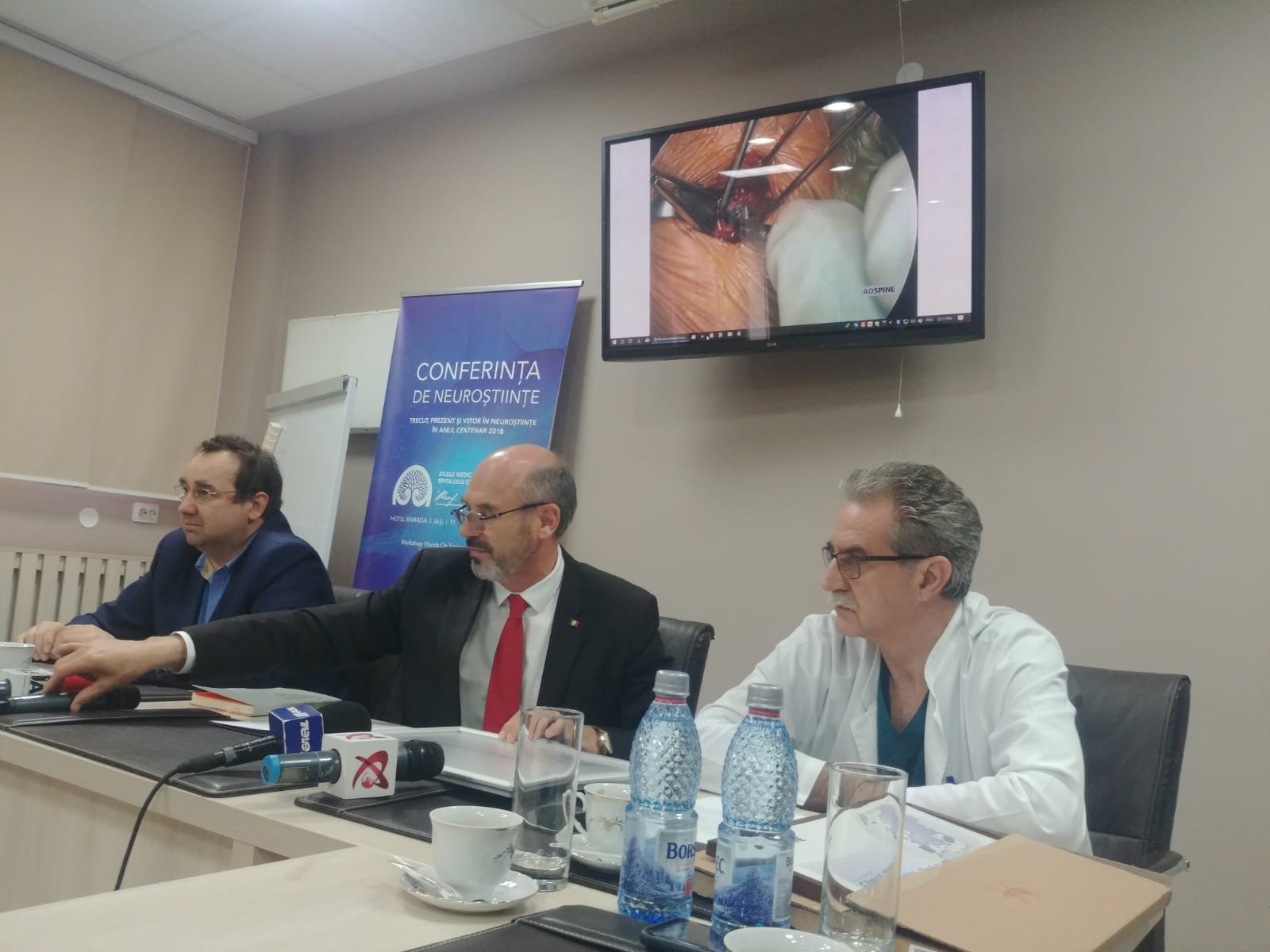  Spitalul de Neurochirurgie din Iași va putea pregăti medici din Europa în patologia spinală