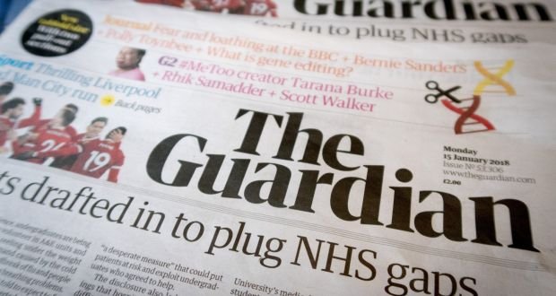  Publicaţia The Guardian a înregistrat profit brut pentru prima dată din 1998