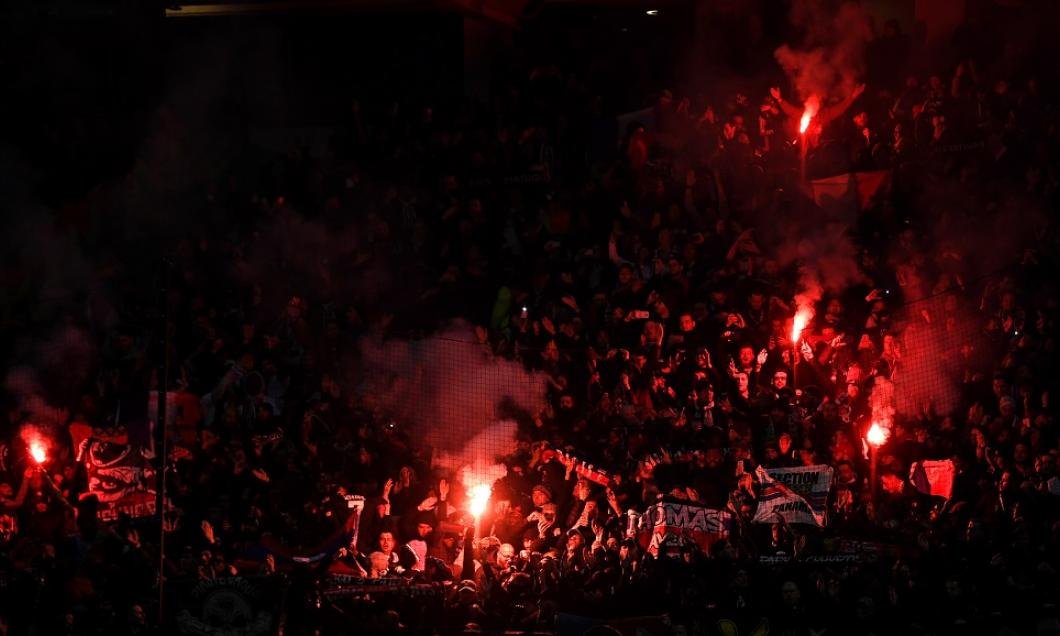 PSG a sărbătorit câştigarea titlului în Ligue 1 cu un spectacol pirotehnic