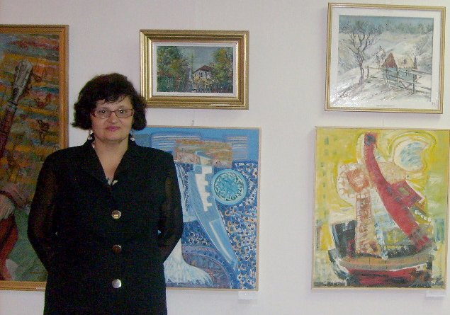  Artistul plastic ieşean Ofelia Huţul expune la Luvru