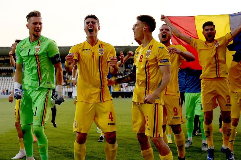  România U21 este în semifinalele EURO 2019 după ce a remizat cu Franța