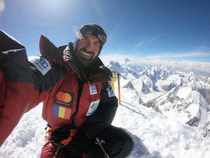 Alex Găvan a reușit să atingă vârful Gasherbrum 2 fără a folosi oxigen suplimentar