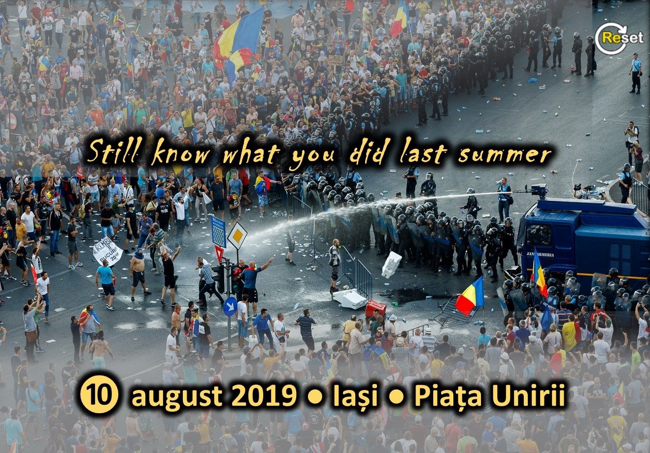  Mobilizare pentru proteste pe 10 august la Iași: ”Nu am uitat ce-ați făcut astă vară!