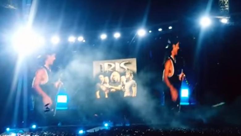  VIDEO: Metallica a cântat „De vei pleca”, piesa trupei Iris, pe Arena Națională
