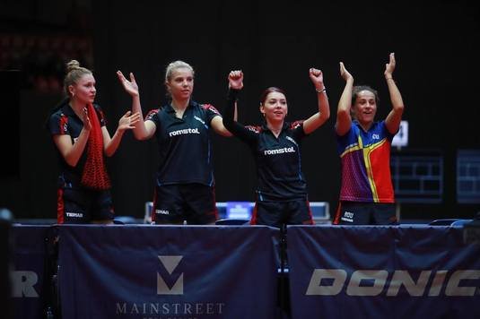  România s-a calificat în semifinalele Campionatului European pe echipe la tenis de masă
