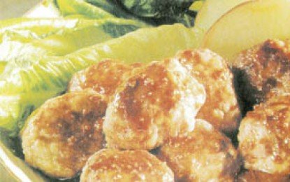  Reţeta lui Costăchel cu recomandarea Paharnicului: Crochete dulci-acrişoare de viţel cu mere