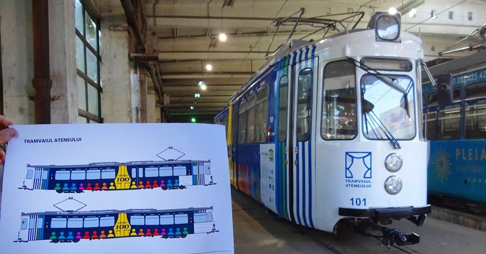  Tramvaiul Ateneului pornește în cursa inaugurală sâmbătă dimineața