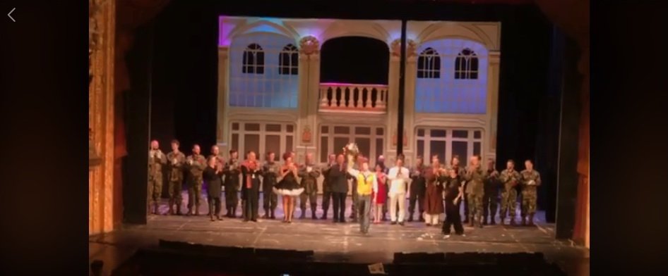  VIDEO: Final emoționant la primul spectacol din această stagiune a Operei din Iași