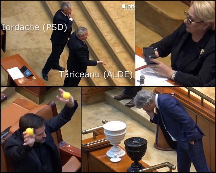  VIDEO Cum se prefăcea Dăncilă că ia notițe mâzgâlind foaia în timp ce guvernul era dat jos. Videoreportaj Hotnews