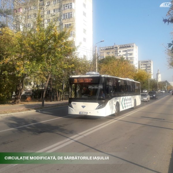  Circulație îngreunată pentru autobuzele de pe traseele 5 și 19