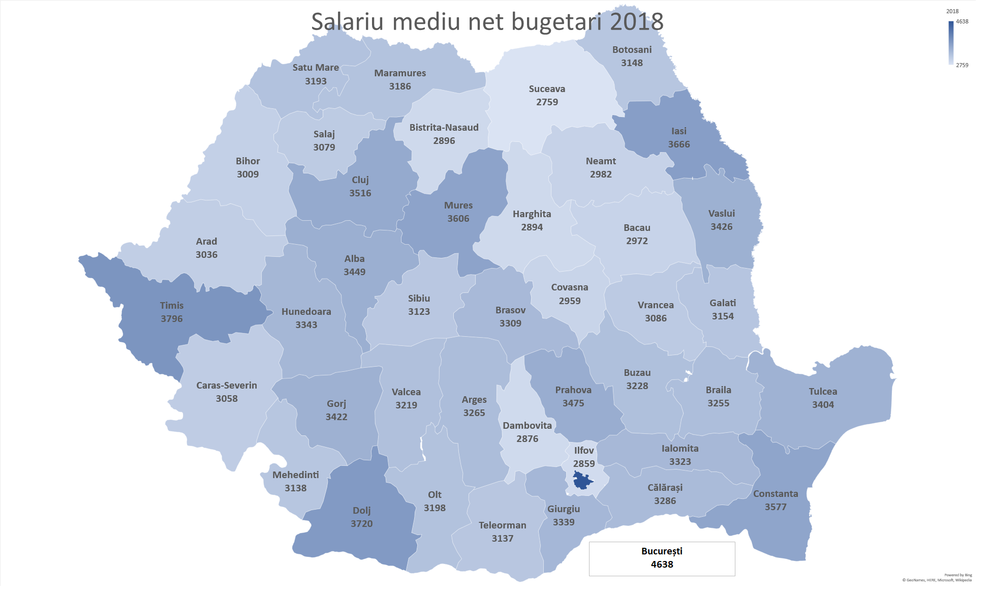  HARTA: Mai mari ca la Cluj: Salariile bugetarilor din Iaşi au explodat în ultimii ani