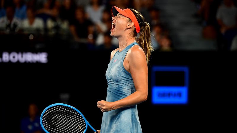  Maria Sharapova: Mă doare gâtul după fiecare meci din cauza țipetelor