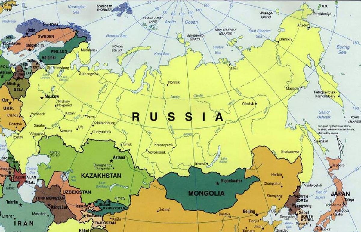  Teritoriul Rusiei creşte din cauza modificărilor climatice