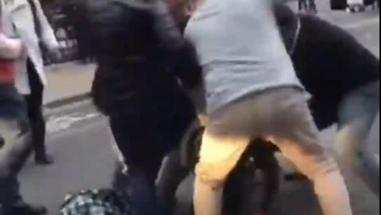  VIDEO  Hoț în Londra, prins și călcat în picioare de trecători