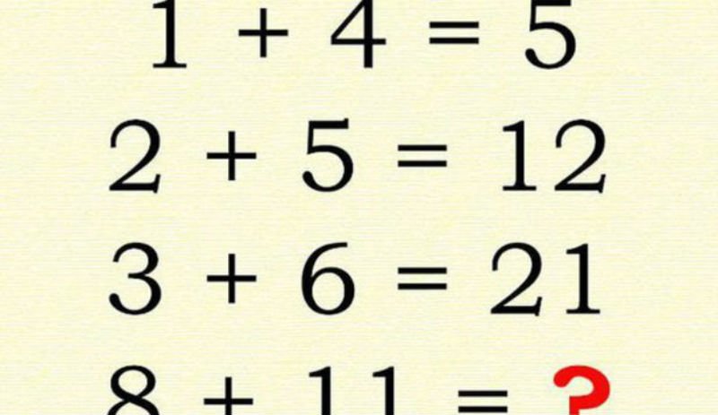  Acest test de matematică are două soluții. Una dintre acestea este considerată ca fiind a celor mai inteligenți