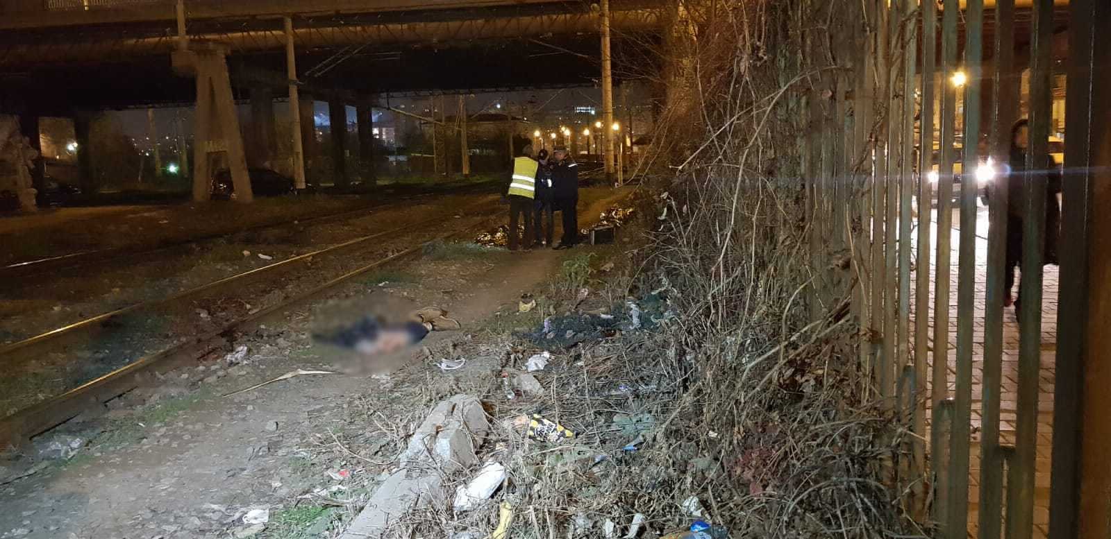  Bărbat lovit mortal de tren sub pasarela din Alexandru marți seara (UPDATE)