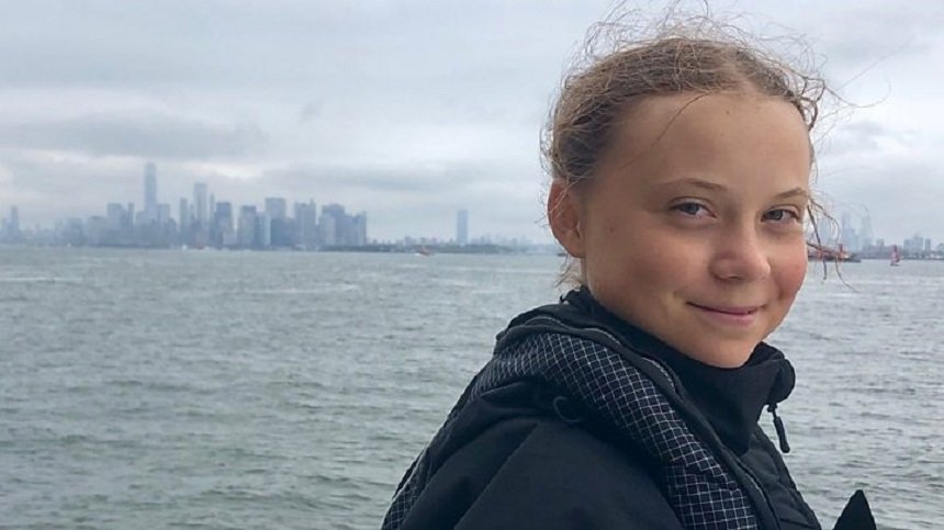  Greta Thunberg a sosit în Europa după o călătorie de 21 de zile pe Atlantic