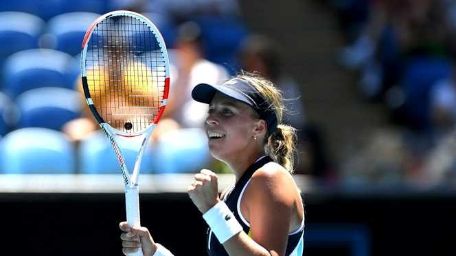  Simona Halep o va întâlni pe Anett Kontaveit în sferturi la Australian Open