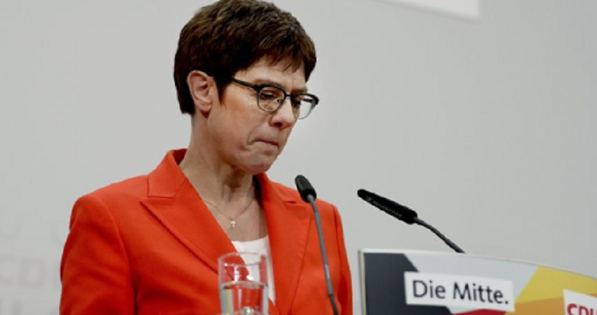  Annegret Kramp-Karrenbauer renunţă să-i succeadă Angelei Merkel la cancelarie
