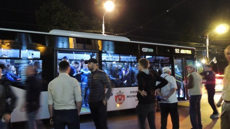  Plan: accesul în autobuz la Iași, doar în limita numărului de locuri pe scaune