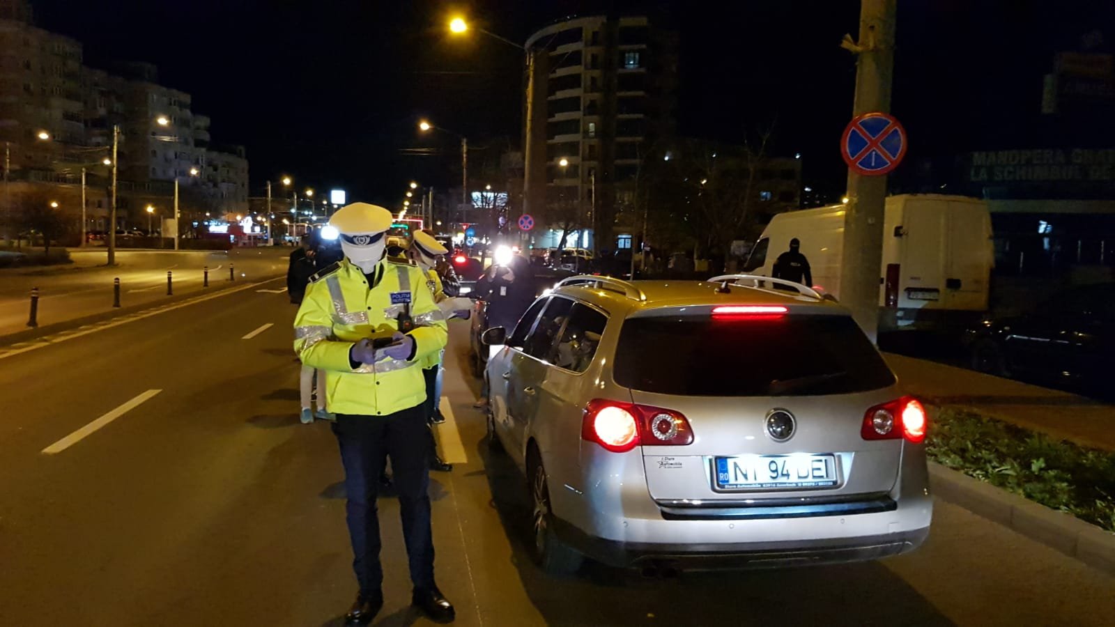 38 de amenzi date luni noaptea la Iași celor care au ieșit pe stradă fără acte