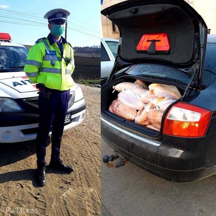  Un poliţist cumpără bătrânilor pâine din banii săi. Le-a compus şi o poezie