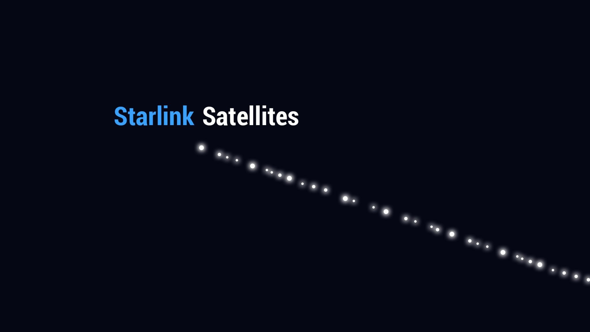  La ce oră poți vedea sateliții Starlink pe cer, în funcție de locul în care te afli