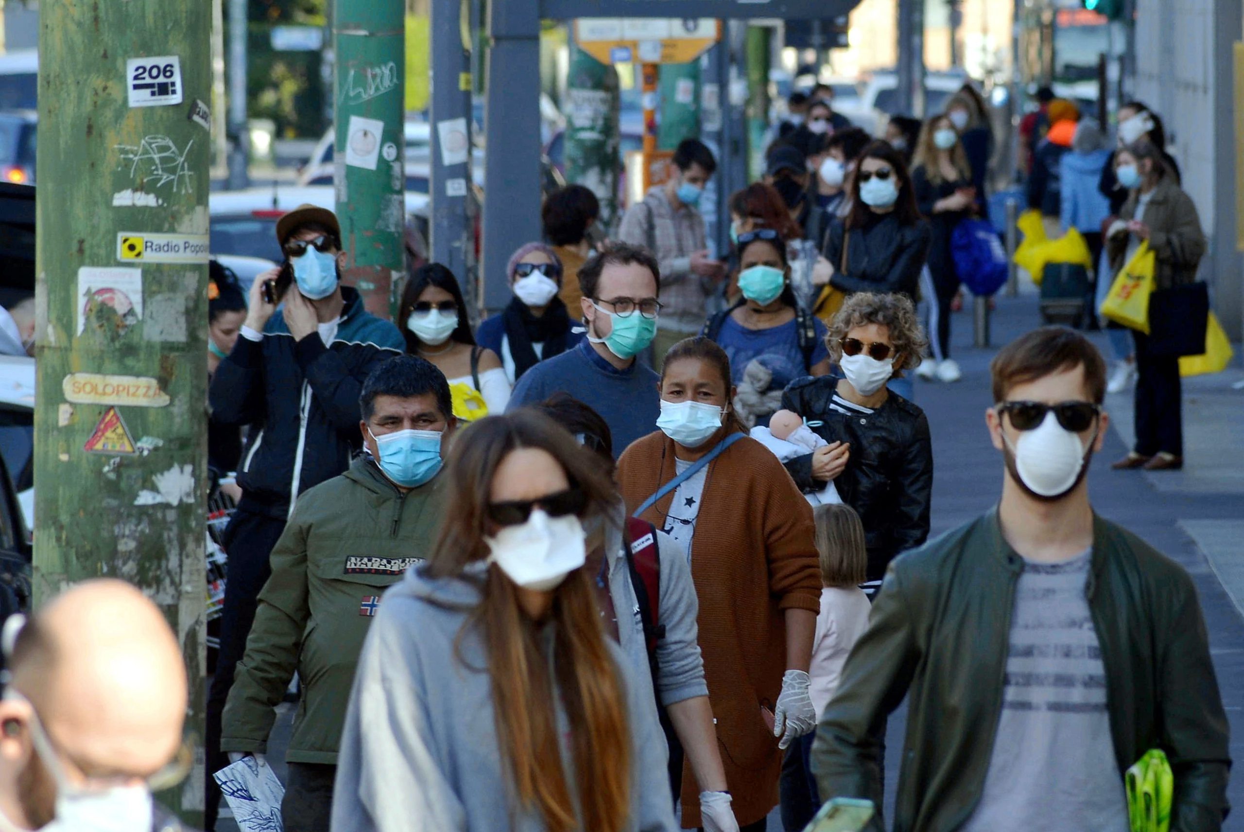  Coronavirus: Italia a înregistrat astăzi mai puţine cazuri noi decât România