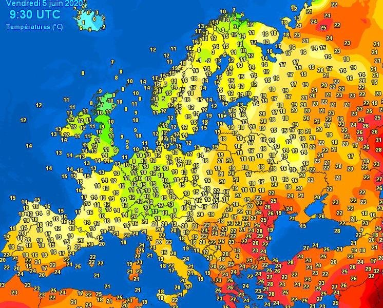  Vreme neobișnuită: La Cercul Polar, mai cald decât în sudul Spaniei și al Italiei