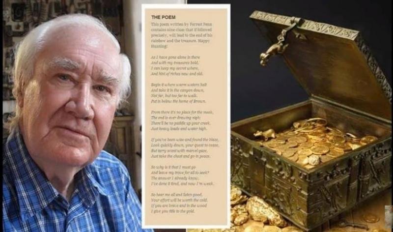  O celebră comoară de 1 milion de dolari, ascunsă în Munții Stâncoși de un colecționar excentric, a fost găsită după 10 ani de căutări