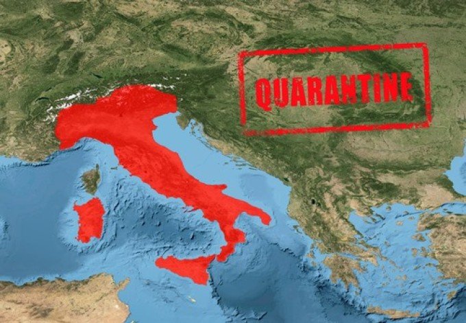  Italia extinde carantina de 14 zile pentru persoanele care vin din România și Bulgaria