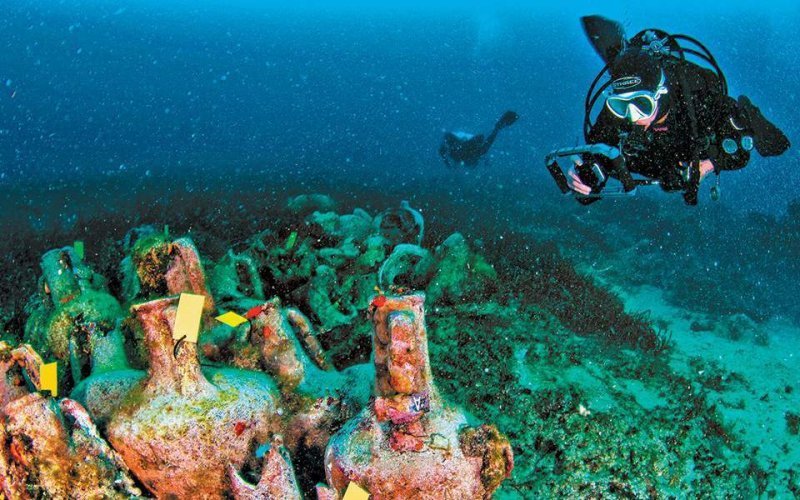 Grecia a ianugurat primul său muzeu subacvatic, epava unei nave antice scufundate